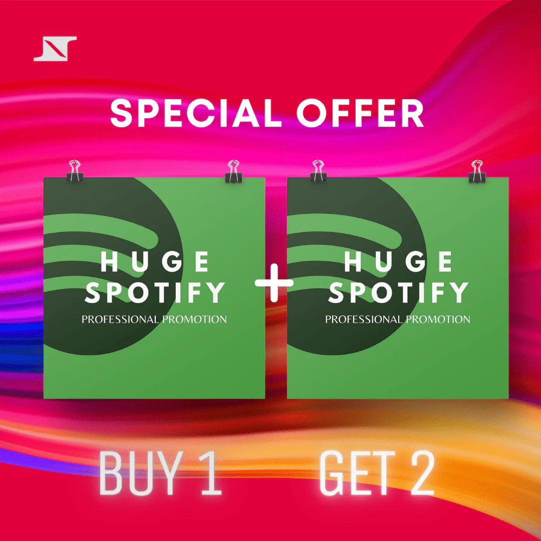 2 X 1 HUGE SPOTIFY PROMOTION